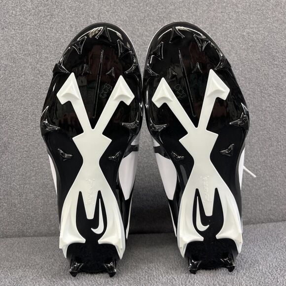 Nike Alpha Menace Pro 3 Mid Men's Football Cleats WHT/BLK CT6649-100 Size 14 - Picture 14 of 16